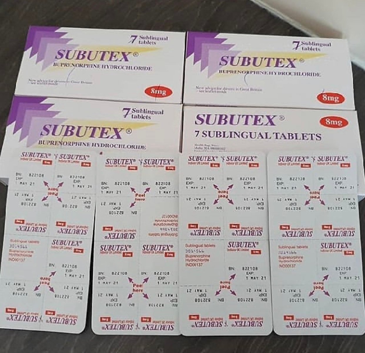 Subutex tablets