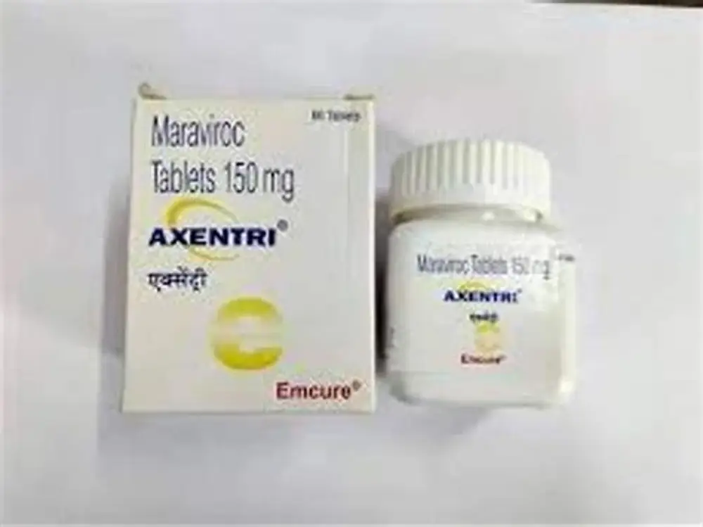 Axentri 150mg maraviroc tablets